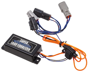 Amortiguador trasero Badlands Load Equalizer III negro con resorte visible