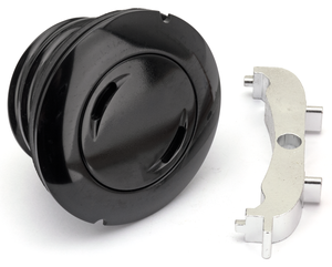 Tapón salvapinturas negro para depósito de gasolina de motocicleta Harley-Davidson