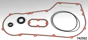 Kit de juntas, o-rings y retenes de aceite para la primaria de motocicletas Harley-Davidson Big Twin de 5 velocidades