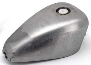 Depósito de gasolina estilo King para Harley-Davidson Sportster con soportes de goma