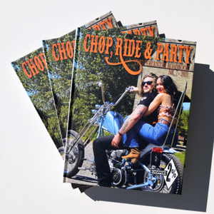 Roadbook Chop Ride & Party Dos Porciento para motocicleta