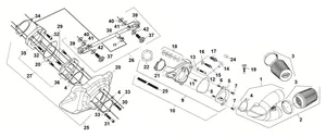 Conjunto de piezas de recambio para sistema de inducción calibrado marca S&S