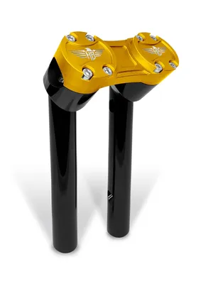 Elevador de manillar estilo Clubman Pullback negro