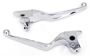 Palanca de embrague y freno Ergo negra para motocicleta