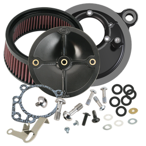 Kit de filtros de aire Stealth S&S para motocicleta