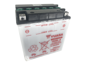 Batería Yuasa negra para Harley-Davidson Sportster y Touring