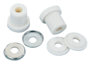 Kit de montaje de manillar rígido con soportes y tornillos para motocicleta