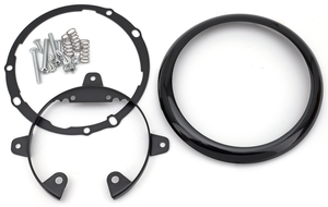 Carenado estilo ST negro para motocicleta Harley-Davidson FXLRST y FXRST