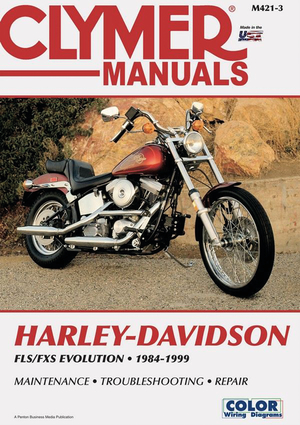 Manual de reparación Clymer para motocicletas americanas