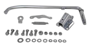 Kit de estriberas pata de cabra para Harley-Davidson Big Twin años 1936 a 1957