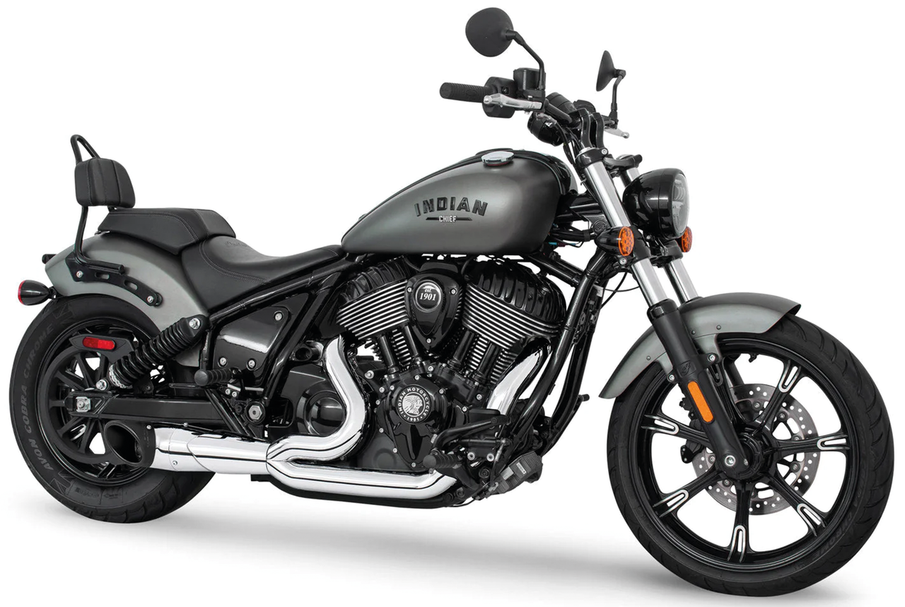 Escape corto Slash Cut 2-1 para Indian PowerPlus y Thunderstroke