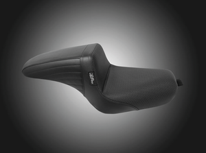 Asiento trasero Le Pera Kickflip negro para Harley-Davidson Sportster