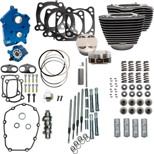 Kit de potencia 124 pulgadas cúbicas para motor Big Twin de Harley-Davidson