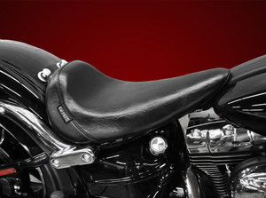 Asiento Le Pera Bare Bones negro para motocicleta Harley-Davidson Softail