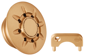TAPONES DE GASOLINA DE ESTILO ATORNILLADO DE BLACK DUCK PARTS - Latón Satinado, no ventilado — B-stock