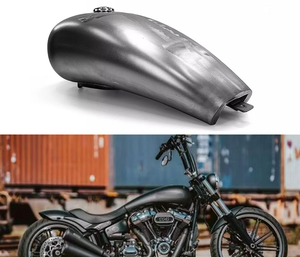 Depósito de gasolina estirado negro para Harley-Davidson Softail Milwaukee Eight