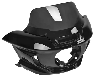 Carenado estilo ST negro para motocicletas Harley-Davidson FXLRST y FXRST