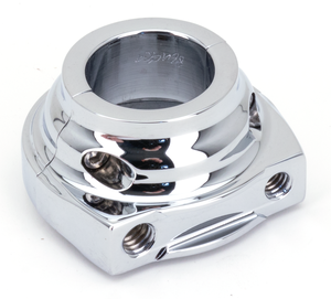 Carcasa del acelerador de aluminio billet con acabado Contour PM para motocicleta
