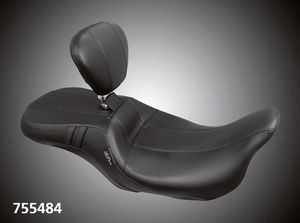Asiento Le Pera Outcast 2-up negro para Harley-Davidson Touring