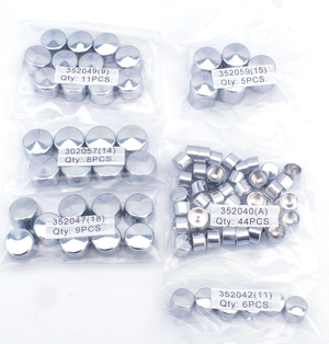 Kit de tapas de tornillos para motor, primaria y transmisión de motocicleta