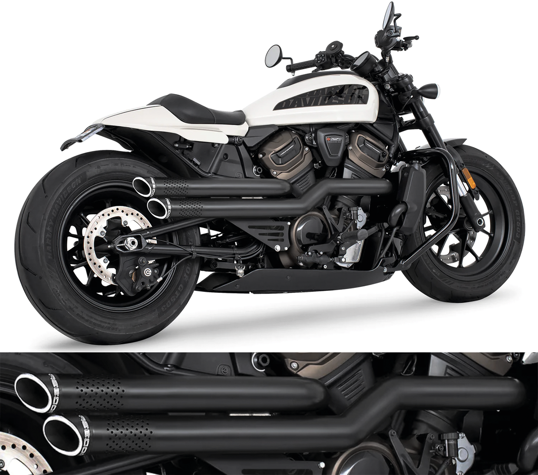 Escape Independence Freedom Performance instalado en motocicleta Harley-Davidson Sportster