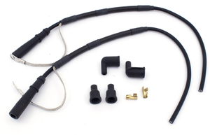 Conjunto de cables de bujía Nology Hot Wires negro