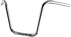Manillar Fat Ape Hanger de 1-1/4 pulgadas acabado negro para motocicleta Harley-Davidson