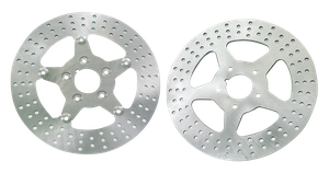 Rotores de freno de disco con diseño de estrella de 5 puntos para motocicleta