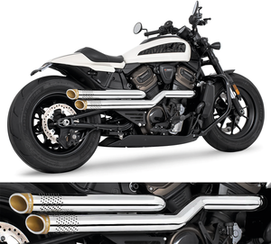 Escape Independence Freedom Performance instalado en motocicleta Harley-Davidson RH Sportster