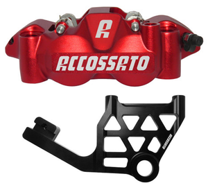 Pinzas de freno radiales Accossato para motocicleta