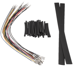 Extensiones de cableado para interruptores de manillar Namz instaladas en manillar