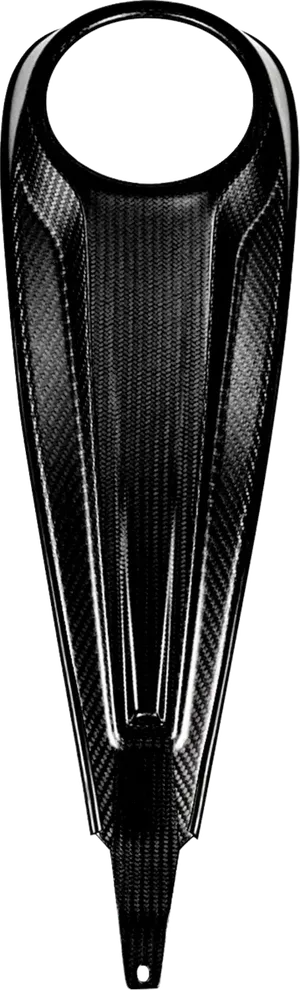 Panel de instrumentos de fibra de carbono negro para Harley Touring