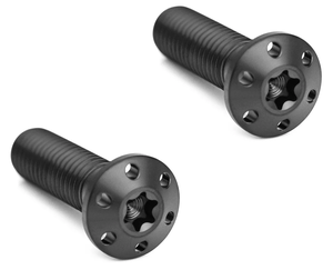 Tornillos de pinza de freno de titanio Arlen Ness