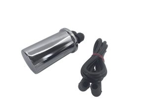 Par de bobinas de encendido cromadas Thunderbolt para Harley-Davidson