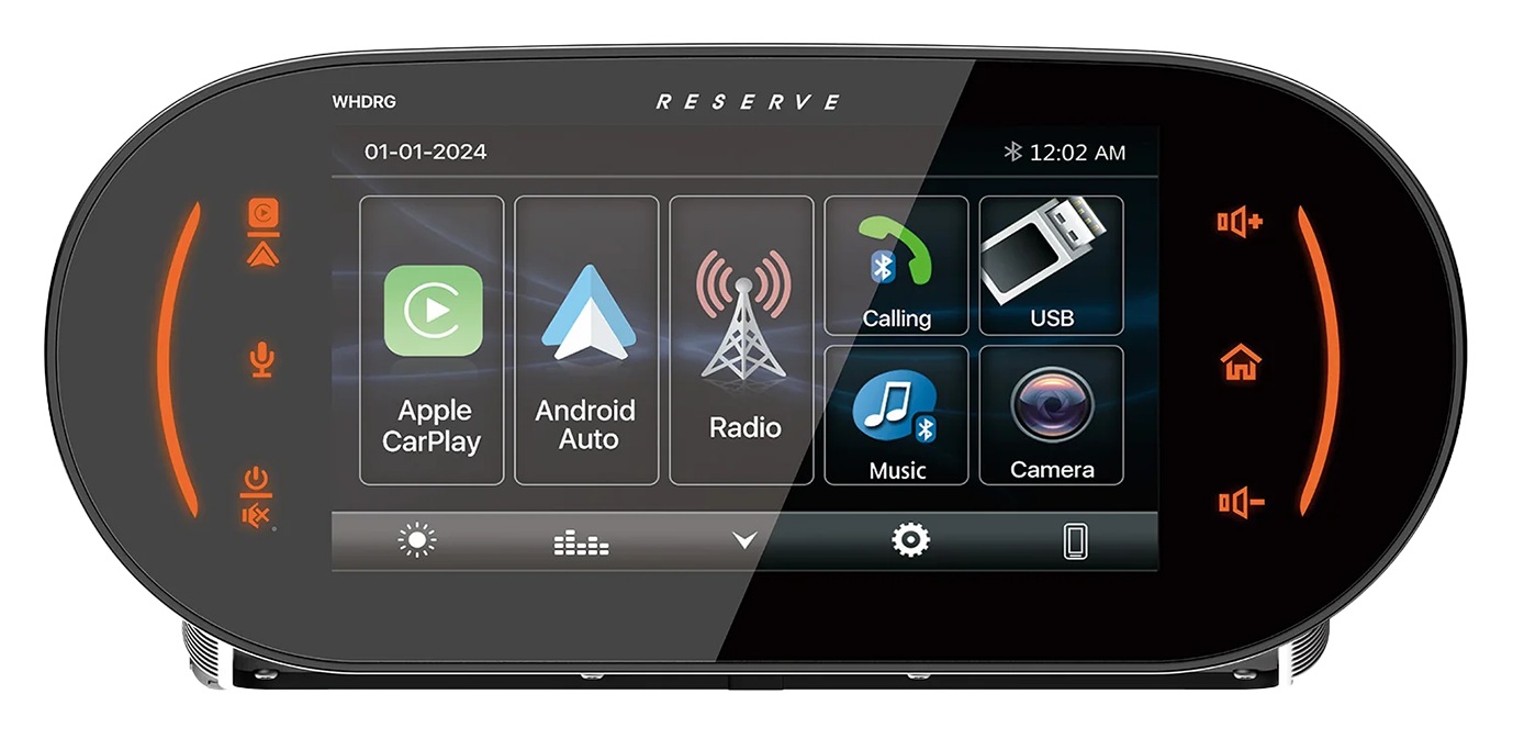 Radio Soundstream Gen2 con pantalla para Apple CarPlay y Android Auto para Harley-Davidson 1998-2013