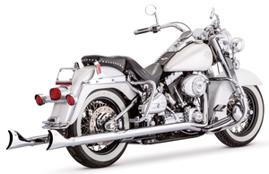 Sistema de escapes true duals Freedom Performance Thorcat Sharktail con acabado oscuro