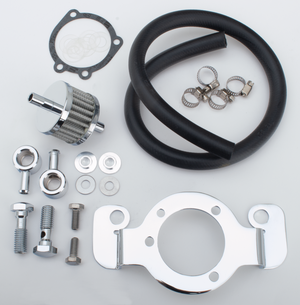 Soporte metálico para filtro de aire y carburador de motocicleta