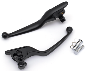 Par de palancas de manillar negras para motocicleta Harley-Davidson Touring