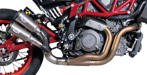 Silenciadores V-Performance instalados en Indian FTR 1200