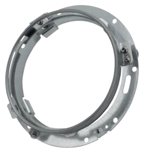 Faro LED circular de 7 pulgadas con aro halo blanco marca Vision-X