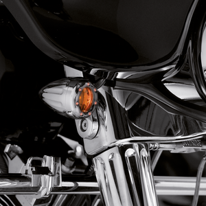 Par de intermitentes Deep Cut estilo original con diodos LED de Arlen Ness