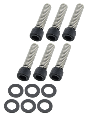 Tornillos de acero inoxidable negro para tapa superior de transmisión de motocicleta