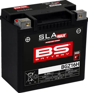 Batería AGM SLA MAX sin mantenimiento activada de fábrica