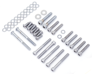 Kit de tornillos para tapa primaria, derby e inspección de motor Harley-Davidson