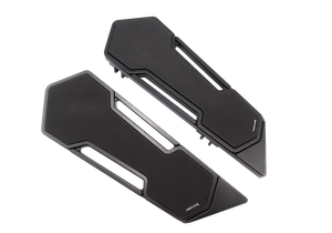 Plataformas Tommy & Sons para conductor y pasajero instaladas en motocicleta