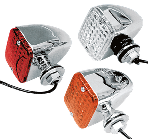 Piloto trasero mini LED negro para motocicleta Harley-Davidson