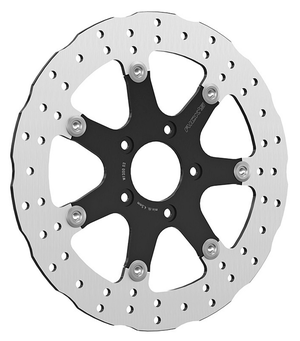 Disco de freno con diseño Wave de Rick's para motocicleta