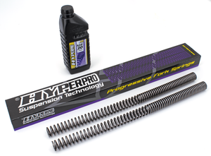 Muelles de suspensión delanteros Link System Hyperpro para motocicleta