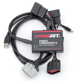 Sintonizador de inyección Dynojet Power Commander 6 con conectores y cableado