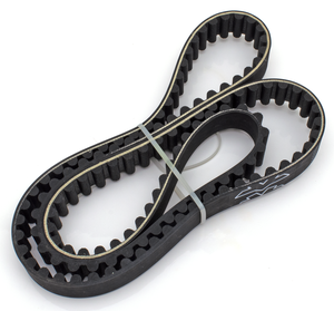 Par de correas de transmisión negras para motocicleta Harley-Davidson